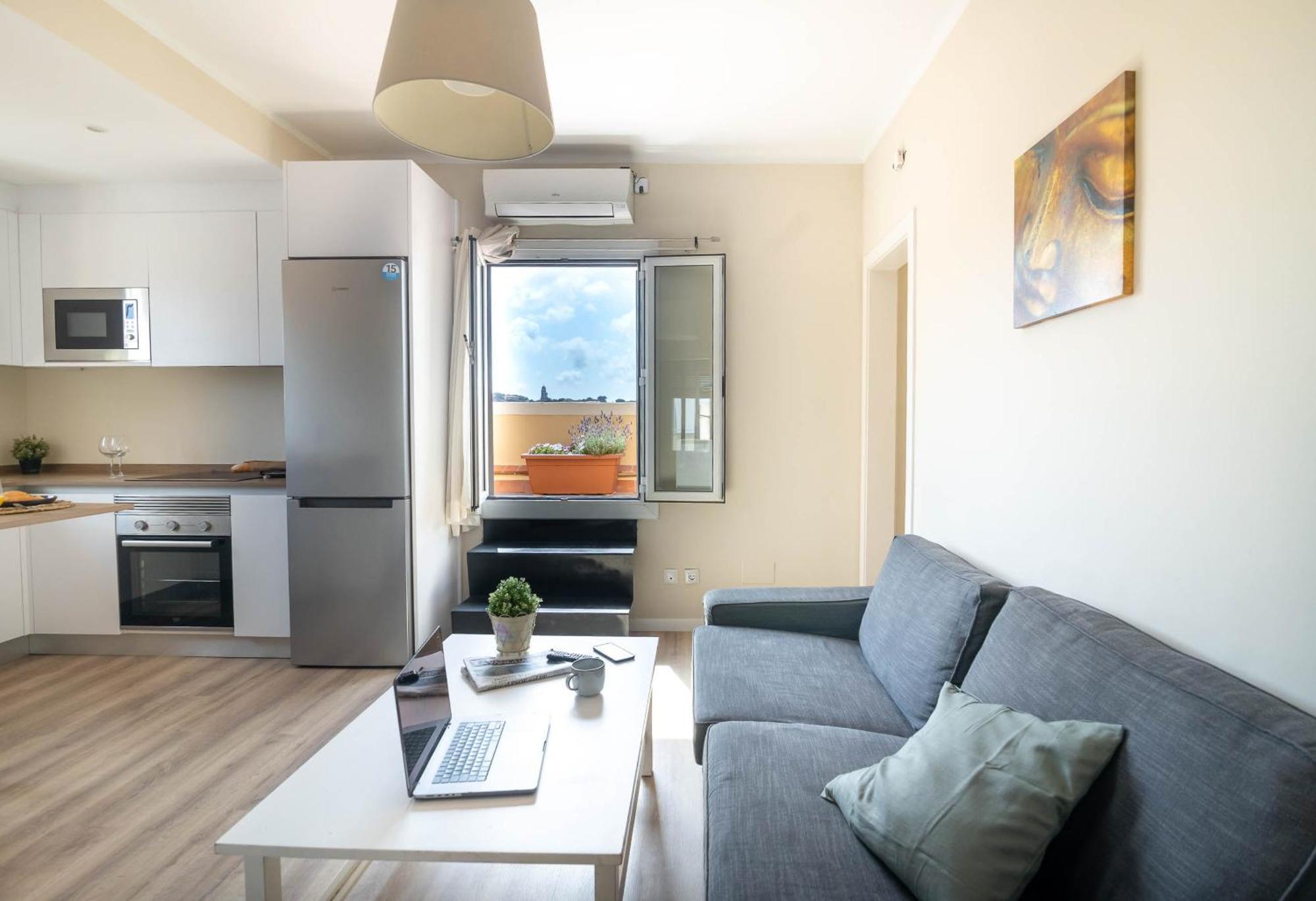 Riua - Private Terrace Penthouse Next To The Fair 바르셀로나 외부 사진